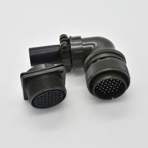 WS28 20pin Waterproof Power Connectors, Industrial Bulkhead Circular Plug Socket,20 Wires Outdoor Waterproof Aviation Plug  5A