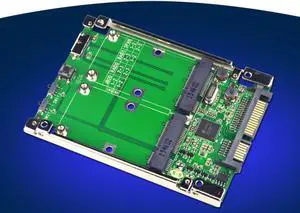2.5" SATA3.0 6G / USB3.0 to 2 Port mSATA Adapter Raid Card Support RAID 0 1 JBOD