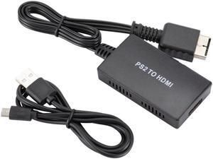 PS2 To HDMI Converter Adapter, PS2 To HDMI Cable PS2 To HDMI Support 1080P, Connecting A PS2 To A Modern TV with HDMI