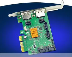 4 Ports Internal SATA3.0 6Gbps PCI-Express Raid Card with 2 Ports External eSATA