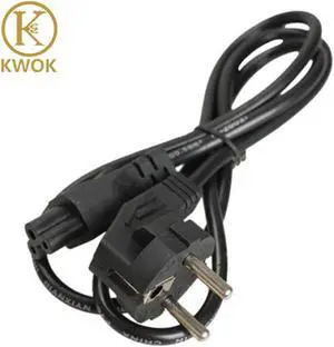 1.2 Meter Standard European Laptop Power Cord 2 Prong Power Cord EU Plug AC Power Cable Laptop Cord for Samsung Power Cord