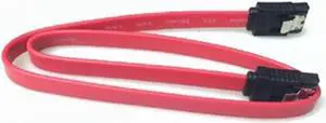 SATA Cable 2.0 To Hard Drive SSD HDD SATA 2 Data Pass-through Hard Drive Cable with Bullet Head Serial Hard Drive Cable Straight