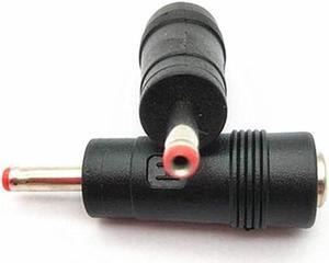 DC Converter Head DC5.5 * 2.1 Female To 5.5 * 2.5 Male DC Power Adapter Big Turn Small 2pcs