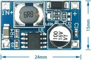 8W USB Input DC-DC 3V-6V to 12V 3A Converter Step Up Module Power Supply Boost Module 3.7v lithium USB charger Board