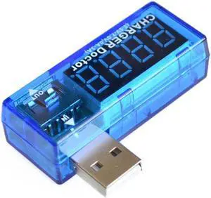 Digital USB Mobile Power charging current voltage Tester Meter Mini USB charger doctor voltmeter ammeter