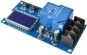 DC 6-60v 30A Storage Charging Control Module Protection Board Charger Time Switch LCD Display XY-L30A