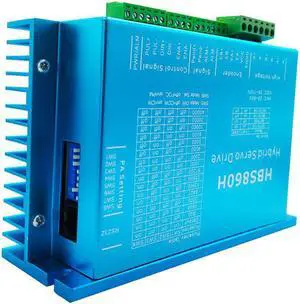 HBS86H closed loop servo motor driver HBS860H hybrid step servo drive with RS232 port