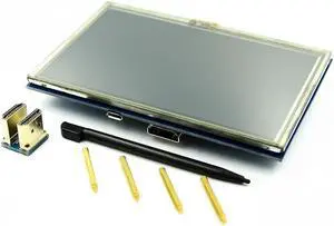 LCD module 5.0 inch Pi TFT 5 inch Resistive Touch Screen 5.0 inch LCD shield module HDMI interface for Raspberry Pi 3 A+/B+/2B