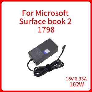 15V6.33A 102W 5V1.5A Adapter Charger For Microsoft Surface book 2 1798 Laptop Supply Power Adapter