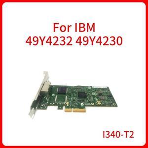 49Y4232 49Y4230 For IBM Intel Ethernet Gigabit PCI-E Dual Port Server Adapter I340-T2 NIC Daughter Card