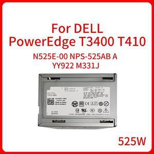 525W Switch Power N525E-00 NPS-525AB A YY922 M331J 0YY922 0M331J for Dell PowerEdge T3400 T410 Workstation Power Supply
