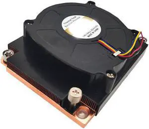 LGA3647 205W Server 1U Radiator 3 Heat Pipes Heatsink For Workstation CPU Cooler Computer Active Turbine Cooling Fan LGA 3647
