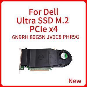 6N9RH 80G5N JV6C8 PHR9G 06N9RH 080G5N 0JV6C8 0PHR9G For Dell Ultra SSD M.2 PCIe x4 Solid State Storage Adapter Card Server