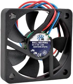 AD0512HB-G76 5cm 50mm fan 50x50x10mm DC12V 0.09A 5000rpm 3 lines 3pin Cooling fan for small computer CPU