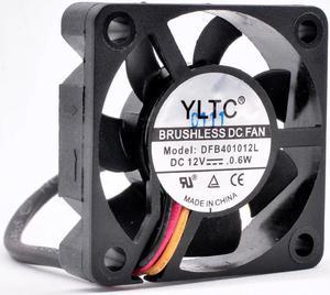 DFB401012L 4cm 40mm fan 40x40x10mm DC12V 0.6W Double balls Quiet cooling fan for the heat sinks of the north and south bridges