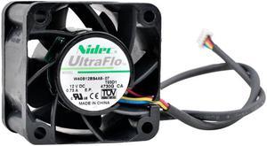 W40S12BS4A5-07 4cm 40mm fan 40x40x28mm DC12V 0.73A 4pin Cooling fan for IPC server power supply