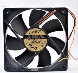 AD1224UB-A72GL 12cm 120mm fan 120x120x25mm DC24V 0.25A 3 wires 3pin for the cooling fan of the inverter AD1224UB-A72GL 12cm 120mm fan 120x120x25mm DC24V 0.25A 3 wires 3pin for the cooling fan of the inverter