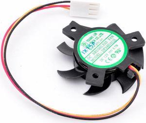 DFS401012L Diameter 37mm, hole pitch 25x25x25mm DC12V 0.7W 3 wires, cooling fan for soft router heat sink aluminum fins