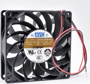 DB09225B48U 9cm 92mm fan 92x92x25mm DC48V 0.26A Cooling fan for server inverter