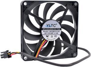 DFC801012H 8cm 80mm fan 80x80x10mm DC12V 2.9W 3 wires for the cooling fan of the chassis power inverter