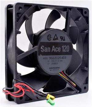 9G1212E403 12cm 12025 120mm fan 120x120x25mm DC12V 0.58A 3 lines, large air volume, cooling fans for servers and power supplies