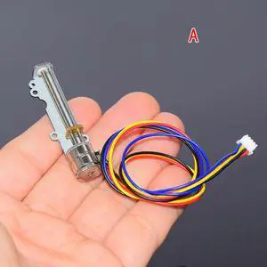 Micro 2-phase 4-wire 10MM Stepper Motor 34mm Linear Actuator Precision Long Linear Screw Slider Nut Forward&Backward Motion