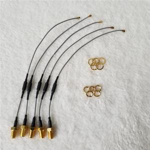 10Pcs 25CM Extension Cord U.FL IPX to RP-SMA Female Connector