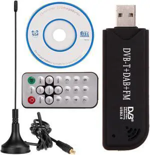 Dvb-T Stick Rtl2832U+R820T2 Tv Card Receiver Usb 2.0 Digital Tv Tuner Usb Fm+Dab+Dvb-T+Sdr Dongle Stick