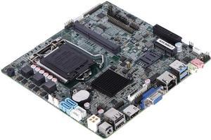 Mini-ITX Mainboard For 4th Intel Core i3 i5 i7 CPU H81 Embedded Motherboard Ivybridge with 6*COM 1*LAN LVDS DC12V