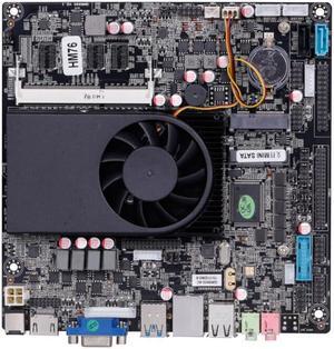 Mini-ITX Mainboard For Intel Core i5-2520M CPU IPC SBC Embedded Motherboard Ivybridge with 6*COM 1*Giga LVDS DC12V