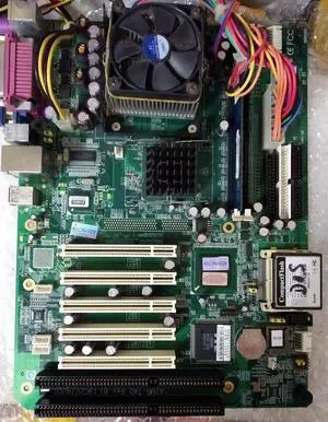 AIMB-740VE  100% OK IPC Mainboard AIMB-740 Rev.B1 5*PCI industrial motherboard 2*ISA with CPU RAM VGA LAN IPC Board