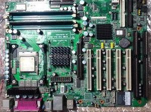 100% OK AIMB-742 ( AIMB742 ) A2 5 PCI industrial motherboard 2 ISA with CPU RAM VGA LAN IPC Board