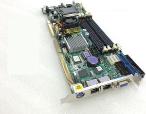 100% OK Embedded IPC Board PEAK760VL2 Full-size CPU Card ISA Industrial Mainboard PICMG 1.0 with CPU RAM 2*LAN