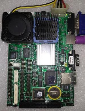 Gene-6310 B1.0 100% OK 3.5 inch IPC Embedded Motherboard Industrial Mainboard SBC PCI104 PC104 with CPU RAM Cooler FAN