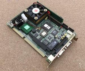 PCA-6151 Rev.A1 100% OK IPC Board  ISA Slot Industrial motherboard Half-Size CPU Card PICMG1.0 With CPU RAM