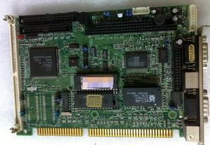 ROCKY-318 ISA  100% OK IPC Board Slot Industrial motherboard Half-Size CPU Card PICMG10 With CPU RAM