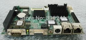 100% OK 3.5 inch IPC Embedded Motherboard ECM-3412 Industrial Mainboard SBC PC/104 PC104 with CPU RAM
