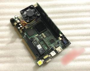 HS6637 VER3.3 100% OK IPC ISA Board  Industrial motherboard Half-Size CPU Card PICMG1.0 wtih CPU RAM