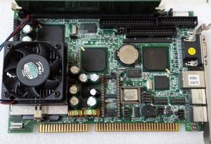 100% OK IPC ISA Board NuPRO-596 REV.B1 Industrial motherboard Half-Size CPU Card PICMG1.0 Embedded wtih CPU RAM FAN