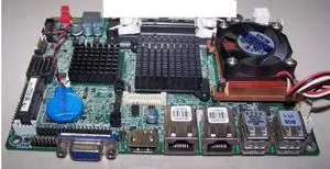 100% OK NANO-GM45A2-R10 3.5" IPC Board Motherboard Embedded Industrial Mainboard with 2*LAN CPU RAM