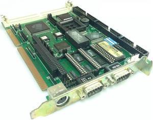 PCA-6134P 100% OK IPC Board  386SX/486SLC ISA Slot Industrial motherboard Half-Size CPU Card PICMG10 With CPU RAM
