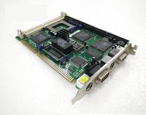 HS-5X86HVGA VER:1.6 ISA 100% OK IPC Board  Slot Industrial motherboard Half-Size CPU Card PICMG1.0 with CPU RAM