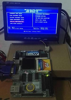 100% OK 3.5 inch IPC Embedded Motherboard ECM-N530 Industrial Mainboard SBC PC/104 PC104 with CPU RAM