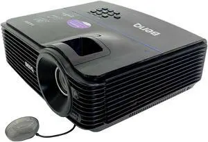 BenQ MP777 DLP Projector 4000 ANSI PC 3D Ready HDMI LAN 5J.J0405.001 w/Bundle
