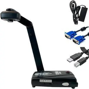 Aver AverVision300AFHD POH3A Document Camera w/AC Adapter + HDMI + VGA cords
