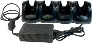 Motorola CRD5501-4000CR Four Slot Charging Cradle Dock for MC55 MC65 w/ Adapter