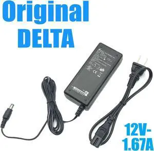 Genuine Delta EADP-20DB A AC Adapter 12V 1.67A Power Charger 20W W/Cord OEM