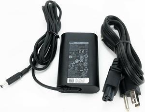 Genuine Dell AC Adapter DA45NM131 LA45NM131 0CDF57 For XPS 12 L221X XPS 13 9343 9350 9360 Ultrabook Laptop Charger 19.5V 2.31A 45W with Power Cord OEM