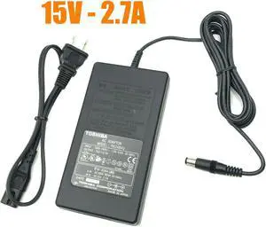 Genuine Toshiba PA2484U AC Adapter 15V 2.7A For Toshiba Satellite W/P.Cord