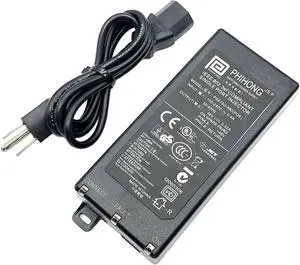 NEW Original Phihong Power Over Ethernet Switching Power Injector 48V 0.32A W/PC